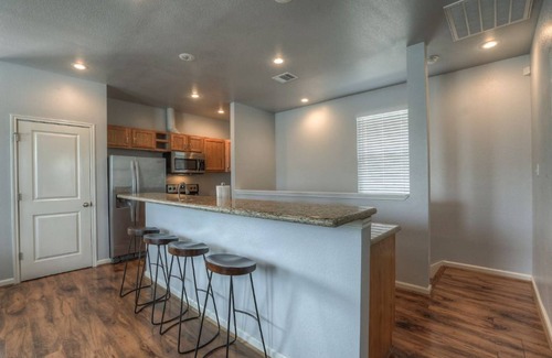 Riverside Terrace House | Cozy Home with Balcony: Near Med Center | Downtown