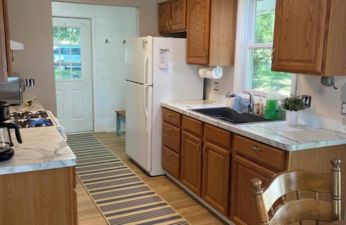 Kendall House | Cozy House on Swan Lake in Allegan