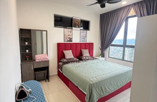 Taman P Ramlee Apartment | Cozy Kenwingston Platz KL2-5 Pax 2BR&2BRGentinView Parkin netflix 4505