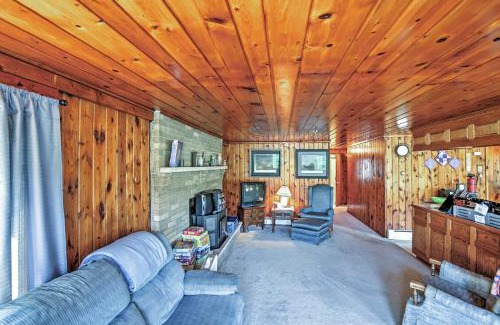 Long Lake House | Cozy Lakefront Hale Cabin with Access to Boat Ramp!