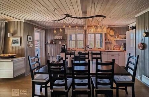 Fla Municipality House | Cozy mountain cabin with sauna, fireplace & bbq