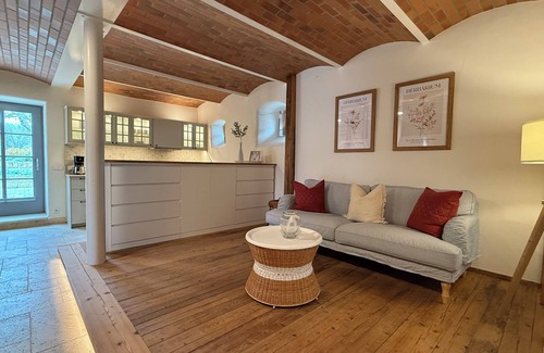 Radeburg Apartment | Cozy new vacation apartment near Dresden with sauna and terrace