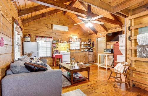 Sand Gap Cabin | Cozy Pelsor Cabin w/Mountain & Valley Views!