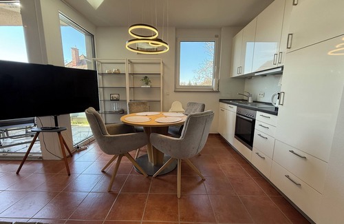 Petershausen-Ost Apartment | Cozy penthouse with lake view in Constance - your favourite place!