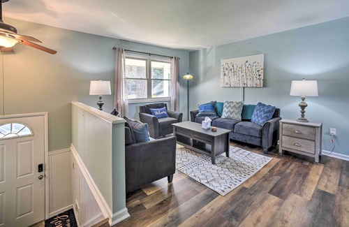 Geyser Crest House | Cozy Saratoga Springs Home w/ Pool & Fire Pit!