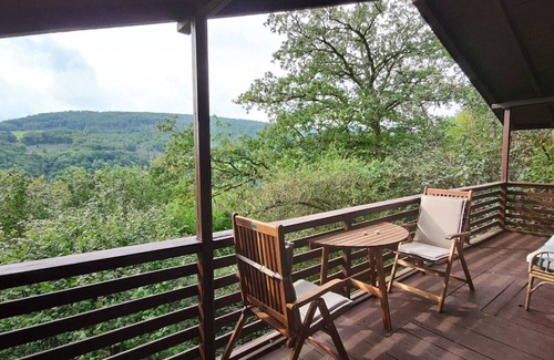 Dausenau Cabin | Cozy self-sufficient cottage with wonderful views & fireplace Pets welcome.