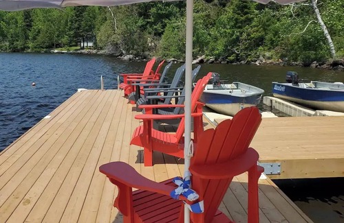 Magnetawan Cottage | Cozy South Loft on Lake Cecebe. Tranquility above Muskoka at Rockwynn Cottages