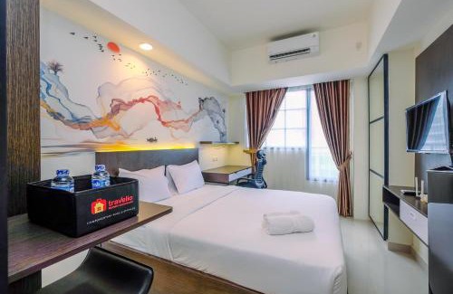 Pondokcina Apartment | Cozy Stay and Tidy Studio at Evenciio Margonda Apartment By Travelio