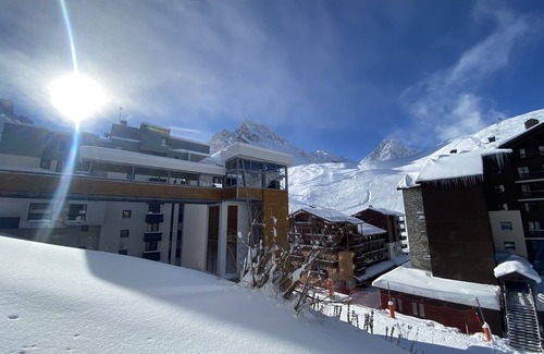 Villaroger Apartment | Cozy studio at the foot of the slopes