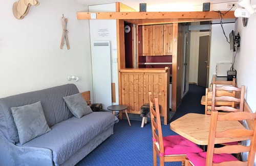 Arc-2000 Apartment | Cozy studio 4 pers, Arc 2000, ski-in/ski-out, pets allowed