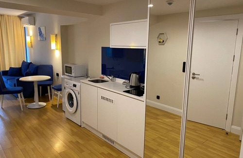 New Boulevard Apartment | Cozy Studio in Serene Batumi with AC, WiFi