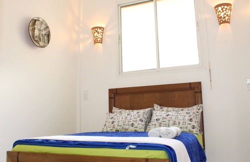 Hay Chemaaou Apartment | Cozy Sunset View Beach-Free Parking-Free Wifi