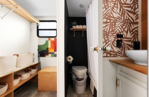 South Lamar House | Cozy Tiny Home on Eco Farm and Huge Yard