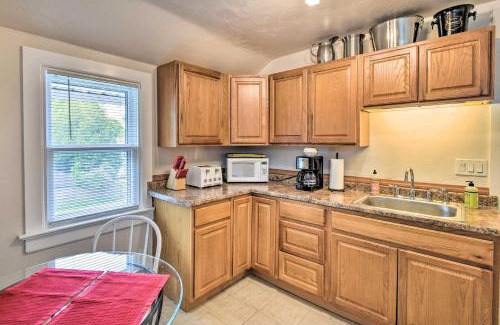 Elkhart Lake Apartment | Cozy Unit with Patio Walk to Dining, Lake Elkhart!