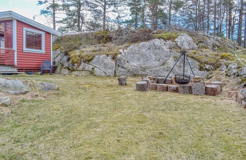 Vennesla House | Cozy vacation home with a large terrace and fantastic views of the countryside.