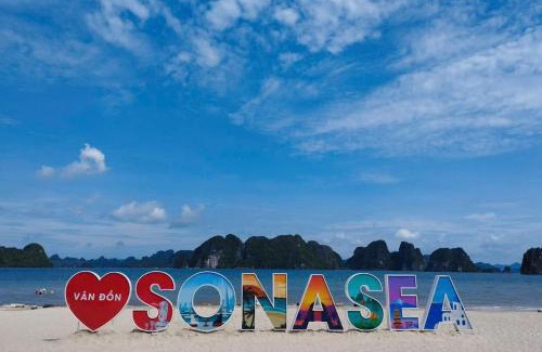 Van Don Hotel | Cozy Villa V3G08A in Sonasea - Vân Đồn - Gần biển- cho thuê lẻ phòng