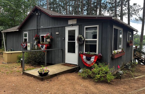 St Germain Cabin | Cozy vintage cabin on a private lake in the Northwoods.
