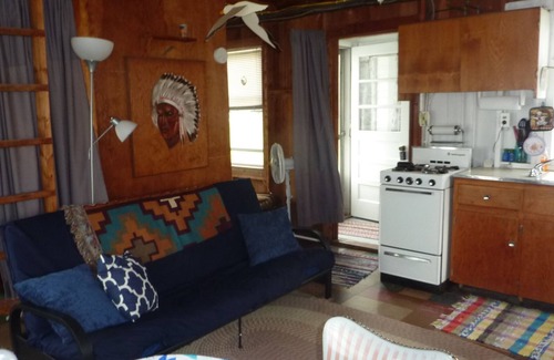 Sears Cottage | Cozy Vintage Cottage on Big Lake (yes, that's the name of the lake)