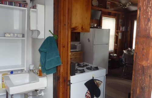 Sears Cottage | Cozy Vintage Cottage on Big Lake (yes, that's the name of the lake)