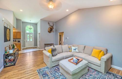 Whitehall House | Cozy Whitehall Hideaway with Hot Tub and Chiminea!