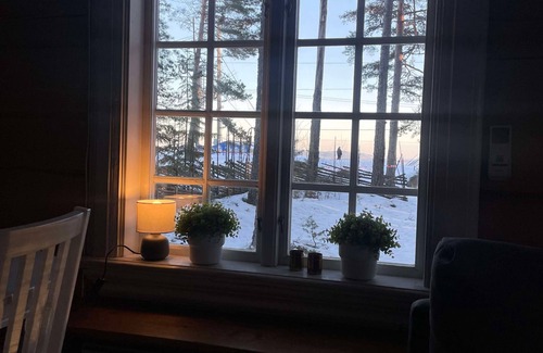 Bollnas Cabin | Cozy winter cottage close to nature, quiet and comfortable, the stars are looking out