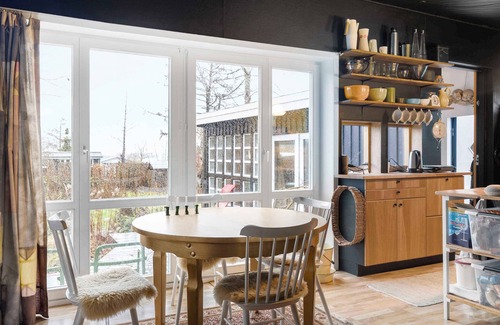 Kirke Saaby House | Cozy 'witch's house' with fjord view