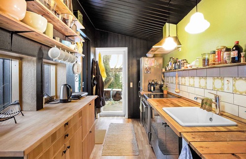 Kirke Saaby House | Cozy 'witch's house' with fjord view