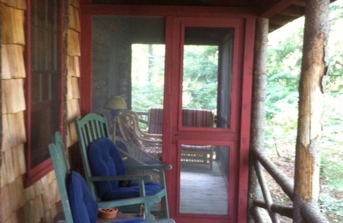 Nelson Cabin | Cozy, Wooded, Waterfront, Mountain View Cabin on Silver Lake
