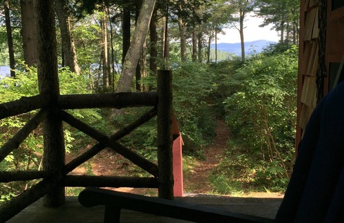 Nelson Cabin | Cozy, Wooded, Waterfront, Mountain View Cabin on Silver Lake