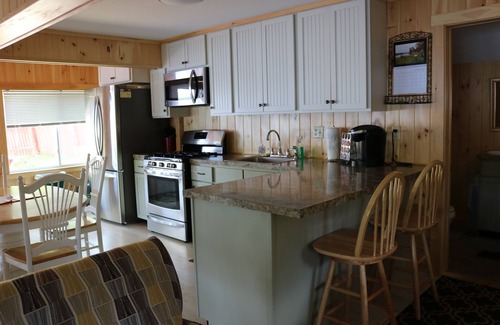 Peru Cabin | Cozy Year-round Camp with Water Frontage