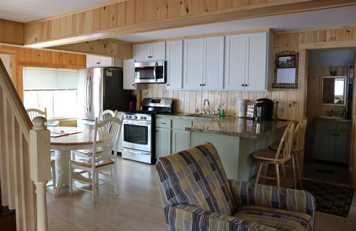 Peru Cabin | Cozy Year-round Camp with Water Frontage