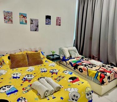 George Town Apartment | Crayon ShinChan 3R2B SeaView Suite