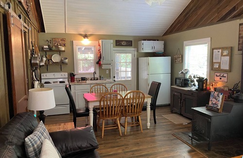 Tyro Cabin | Creek Front Property! Spicewood Cabin Near Wintergreen and Crabtree Falls