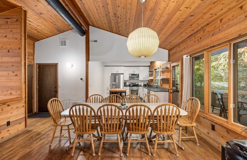 Mount Olympus House | Creekside Home with Hot Tub Near Ski Resorts
