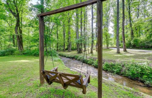 Lambsburg House | Creekside Retreat with Mtn Views in Lambsburg!