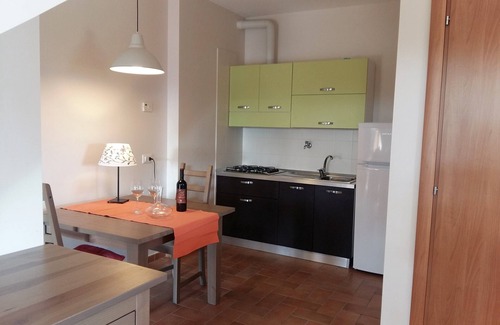Francavilla d'Ete Apartment | Crepuscolo flat in farmhouse with swimming pool, in the Marche hills