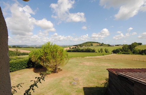 Dolmayrac House | Crillon Sleeps 8 with shared 12m x 6m swimming pool