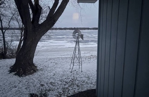 Fort Ripley Township Cabin | Crow Wing Lakefront Cabin with Stunning Views, Perfect for All Seasons!