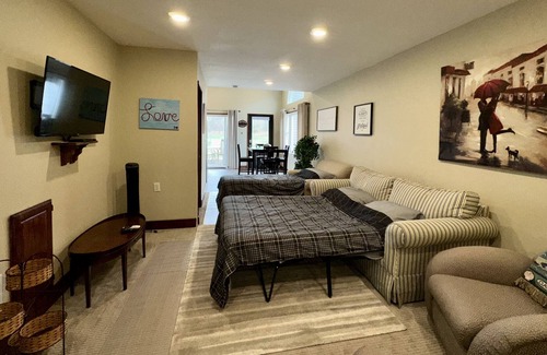 Benzonia Apartment | Crystal Pines Lodge - Crystal Lodgings