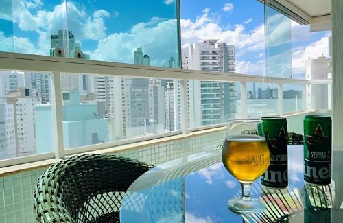 Barra Sul Apartment | CURTA!|196| Apê Marine 3 Q | Vista Praia Central