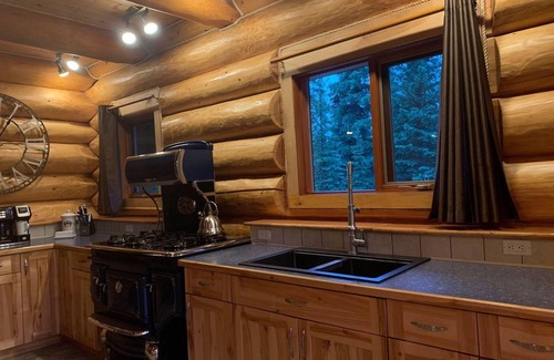 Logan Lake House | Custom built log home surrounded by lakes