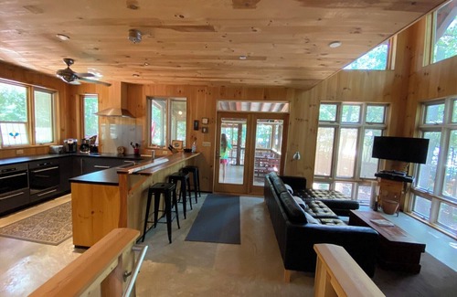 Denver Cottage | Custom Lake Norman cottage on private road, built in 2012. Modern, private.