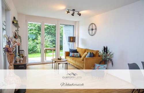 Ulm Apartment | Customflats - Tiefgarage - Terrasse - Uninähe