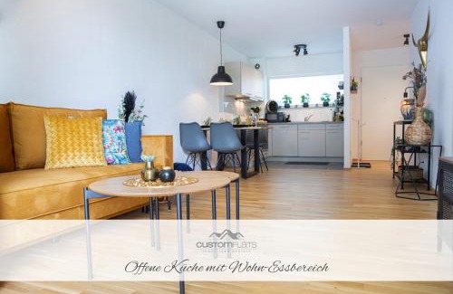 Ulm Apartment | Customflats - Tiefgarage - Terrasse - Uninähe
