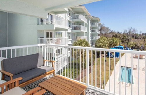 North Litchfield Beach Condo | Cute Condo with Pool view. Water park is right outside your door!