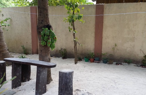 Roxas Cottage | Cute , cool Blue Kubo near the beach