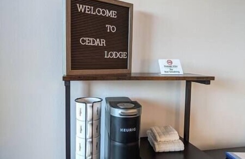 Weirs Beach Apartment | Cute Lower Level Cedar Lodge Room with Balcony & Lake Views!