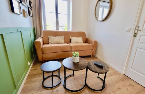 Carentan Apartment | D-DAY SUITES:Liberty 35m²/Centre Ville/4 pers/2min from train station/15min from Utah Beach