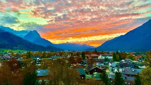 Garmisch-Partenkirchen Apartment | Dachterrasse Panorama-Glück II