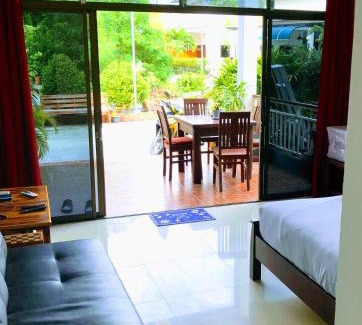 Rayong House | Daisy's 2 bedroom family home for up to 5 guests with garden & BBQ